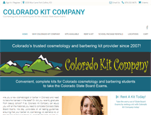 Tablet Screenshot of coloradokitco.com